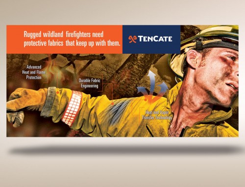 TenCate Wildland Tradeshow Booth Panel